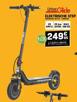Electro Depot Urban Glide ELEKTRISCHE STEP URBANGLIDE 100 EVO aanbieding