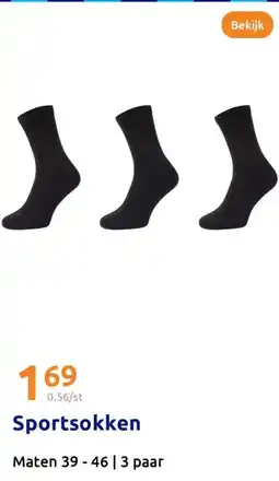 Action Sportsokken aanbieding