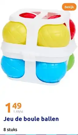Action Jeu de boule ballen aanbieding