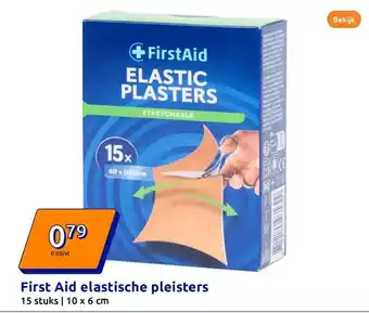 Action First Aid elastische pleisters aanbieding