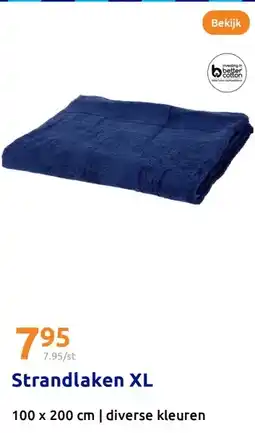 Action Strandlaken XL aanbieding
