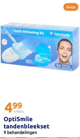 Action OptiSmile tandenbleekset aanbieding