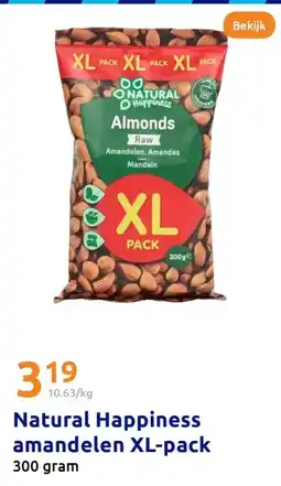 Action Natural Happiness amandelen XL-pack aanbieding