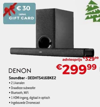 Denon Soundbar - DEDHTS416BKE2