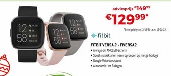 Exellent Fitbit Versa 2 - Fiversa2 aanbieding