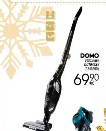 Cora Domo Stofzuiger D01045SV aanbieding