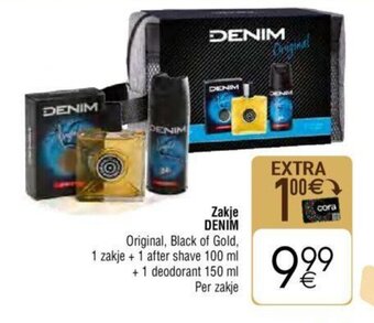 Cora Zakje Denim aanbieding