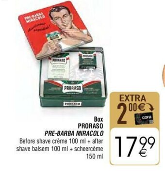 Box Proraso pre-barba miracolo