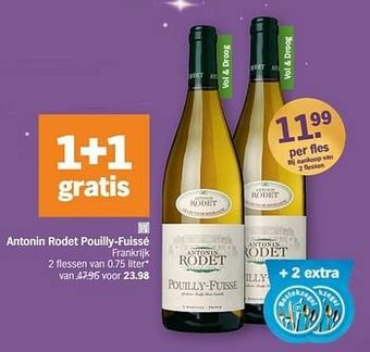 Albert Heijn Antonin rodet pouilly-fuissé frankrijk aanbieding