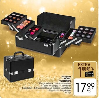 Cora Beauty case Technic professional aanbieding