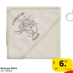 Carrefour Badcape Stitch aanbieding
