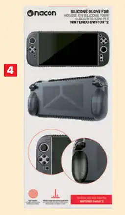 Carrefour Silicone hoesje Nintendo Switch 2 aanbieding