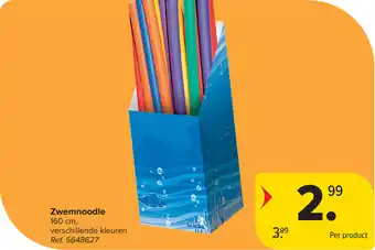Carrefour Zwemnoodle aanbieding