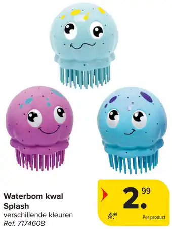 Carrefour Waterbom kwal Splash aanbieding