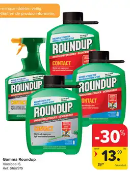 Carrefour Gamma Roundup aanbieding