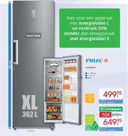 Eldi Friac Koelkast aanbieding
