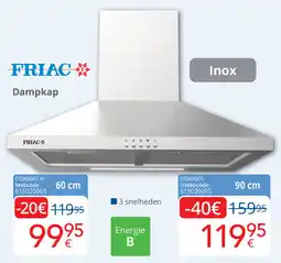 Eldi Friac Dampkap DDK0095 aanbieding