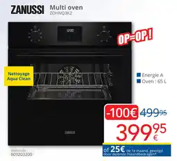 Eldi Zanussi Multi oven ZOHNQ3K2 aanbieding