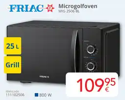 Eldi Friac Microgolfoven MIG 2506 BL aanbieding