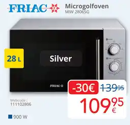 Eldi Friac Microgolfoven MIW 2806SG aanbieding