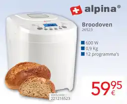 Eldi Alpina Broodoven 26523 aanbieding