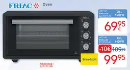 Eldi Friac Oven MO1121 aanbieding