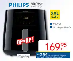 Eldi Philips Airfryer HD9270/70 aanbieding