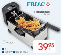 Eldi Friac Frituurpan F301IX aanbieding