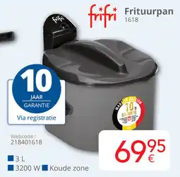 Eldi Frifri Frituurpan 1618 aanbieding