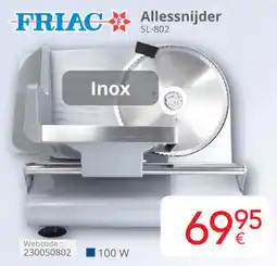 Eldi Friac Allessnijder SL-802 aanbieding