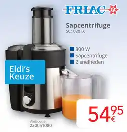 Eldi Friac Sapcentrifuge SC1080 IX aanbieding