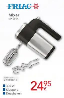 Eldi Friac Mixer MX 250X aanbieding