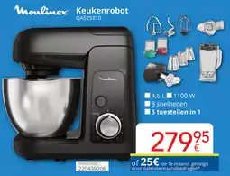 Eldi Moulinex Keukenrobot QA525810 aanbieding