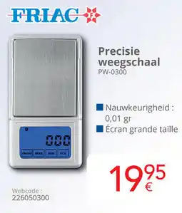 Eldi Friac Precisie weegschaal PW-0300 aanbieding