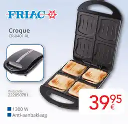Eldi Friac Croque CR-0401 XL aanbieding