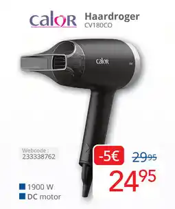 Eldi Calor haardroger CV180CO aanbieding