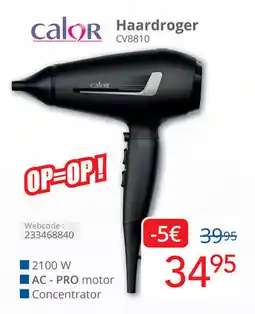 Eldi Calor haardroger CV8810 aanbieding