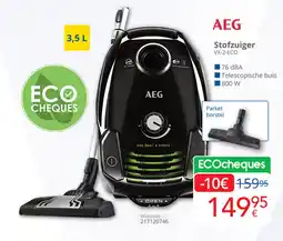Eldi AEG Stofzuiger VX-2-ECO aanbieding