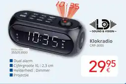 Eldi Klokradio CRP-3000 aanbieding