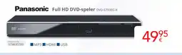 Eldi Panasonic Full HD DVD-speler DVD-S700EG-K aanbieding