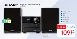 Eldi Sharp digitale micro keten XL-B517D aanbieding