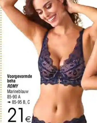 Cora Voorgevormde beha Romy 85-90 A - 85-95 B, C aanbieding