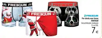 Freegun Per shorty voor heren Fantasie S-XXL
