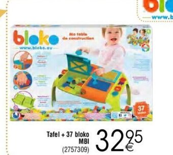 Cora Tafel + 37 bloko MBI aanbieding