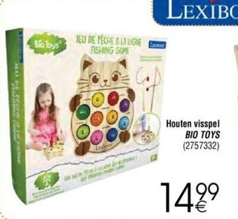 Houten visspel Bio toys