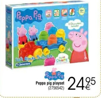 Cora Peppa pig playset aanbieding