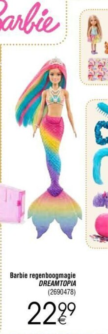 Barbie regenboogmagie Dreamtopia