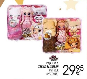 Cora Pop 2 in 1 Teens slumber aanbieding