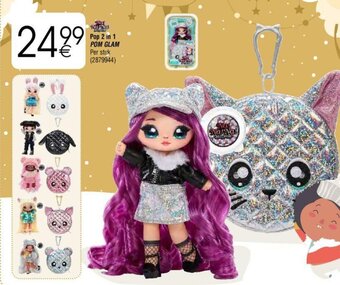 Cora Pop 2 in 1 Pom glam aanbieding