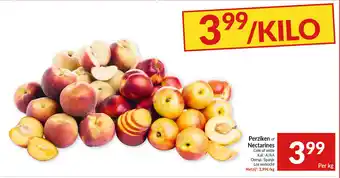 Intermarché Perziken of Nectarines aanbieding